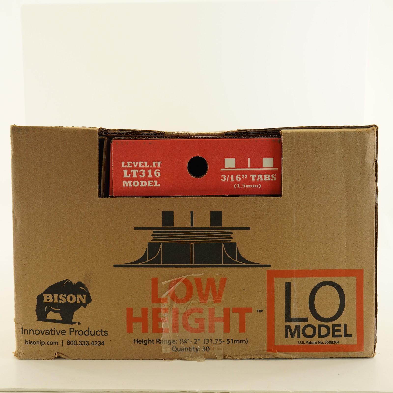 NEW BISON Level Up Adjustable Deck Pedestal Joist Support 30 LO MODEL 1 ¼ -2"