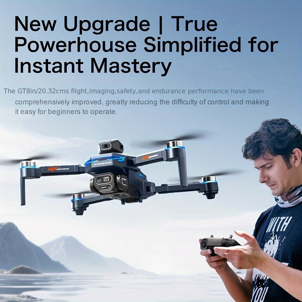 5G Professional 8K HD Dual Camera Drone With FPV WIFI Obstacle Avoidance