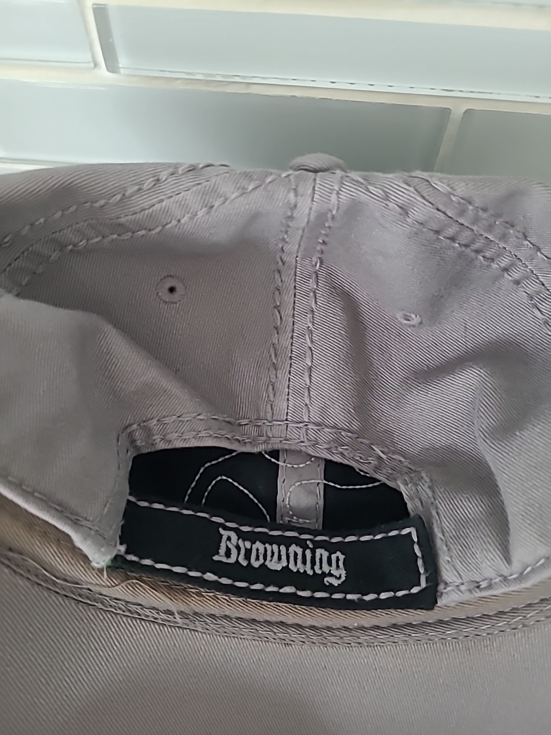 2 Hats Browning Womens Trucker Hook Loop Closure Hat Cap Cotton