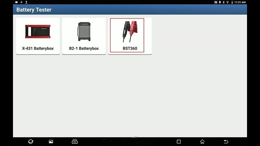 LAUNCH BST360 Car Bluetooth Battery Voltage Tester Automotive Cranking Charging*