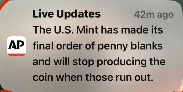 2025 (BU) UNCIRCULATED P & D MINT LINCOLN CENT ROLLS SET OF 8 (400 COINS)