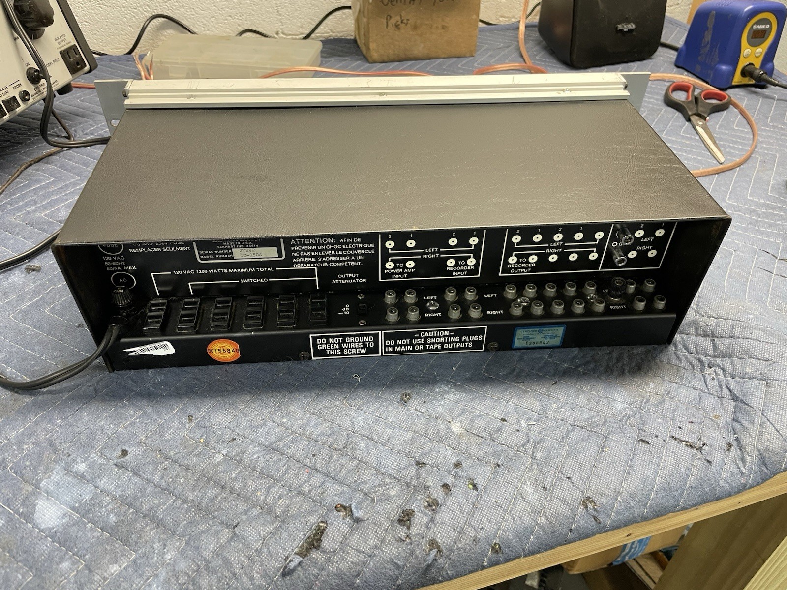 Crown IC 150a Stereo Preamplifier