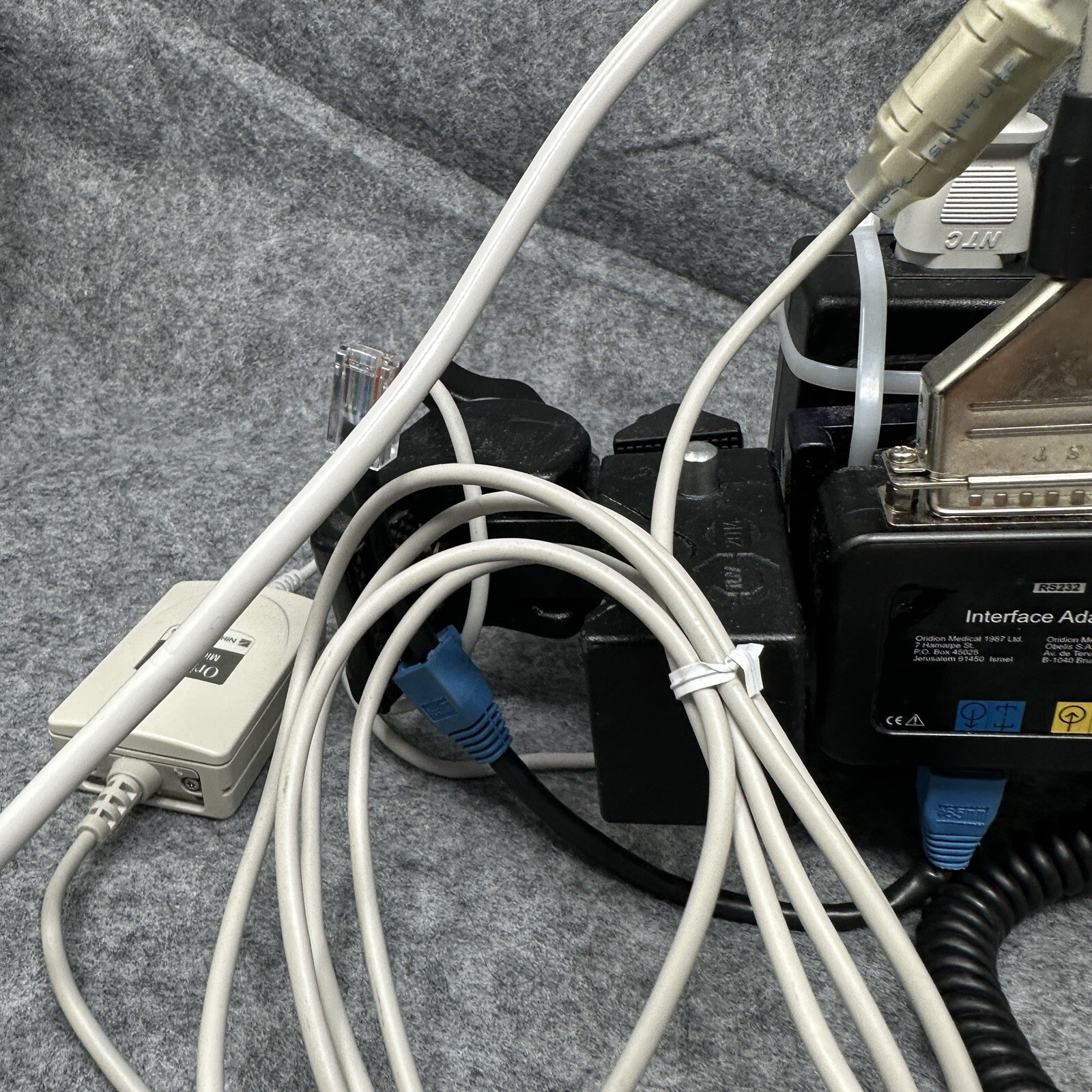 Microstream ETCO2 Capnograph Oridion Microcap Monitor With Mount With Adapter