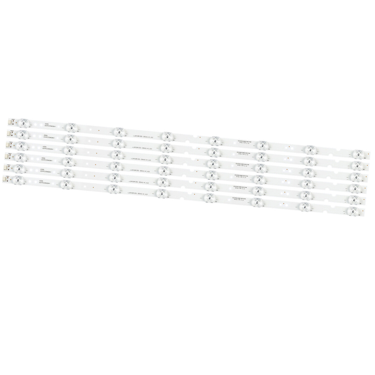 6x LED Backlight For TCL 65 TV 65S421 65S421LCAA 65S425 4C-LB6508-PF02J 65S4LDAA