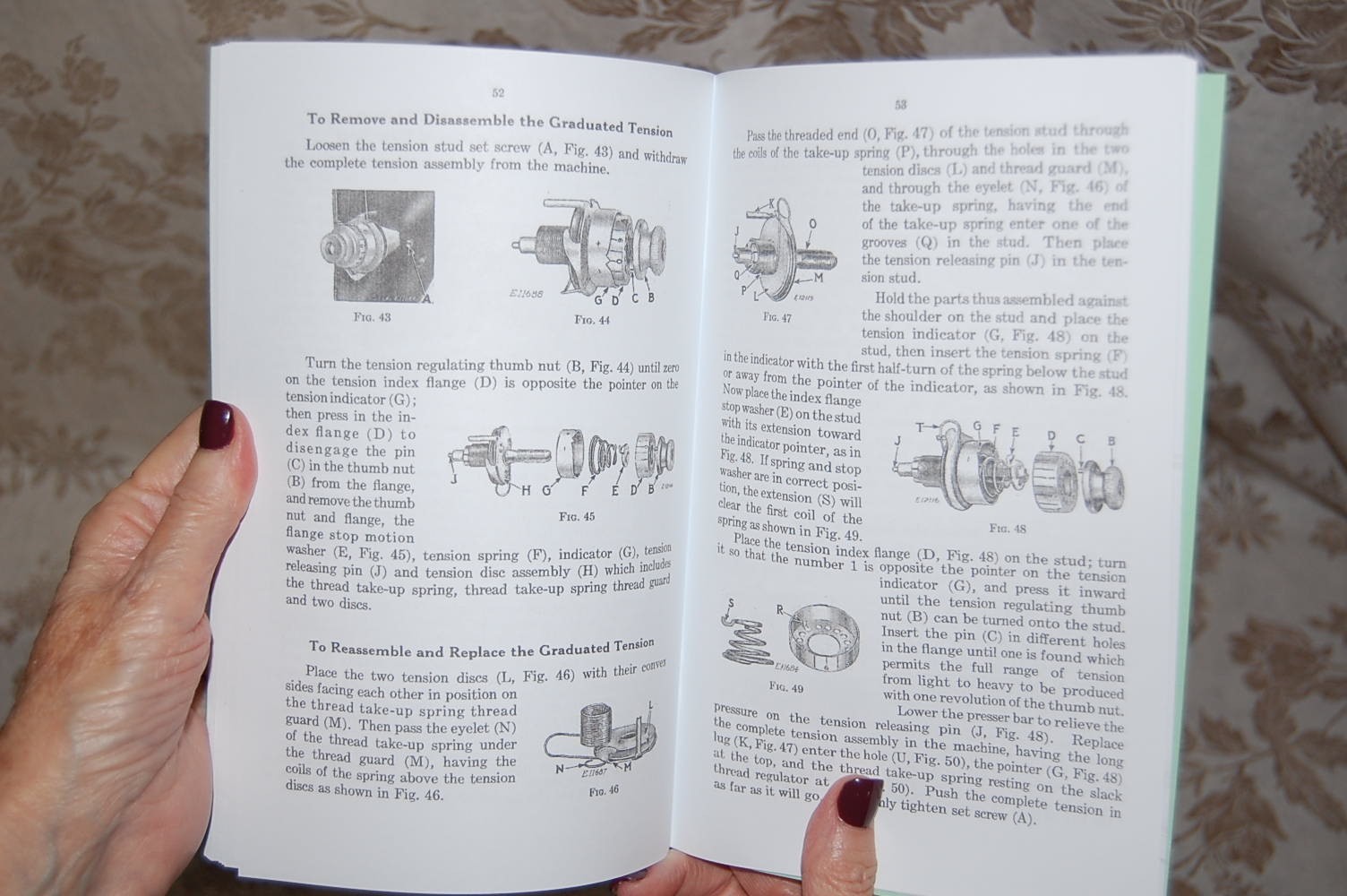 Singer Adjusters Manual for Service and Timing of 201 and 1200 Sewing Machines
