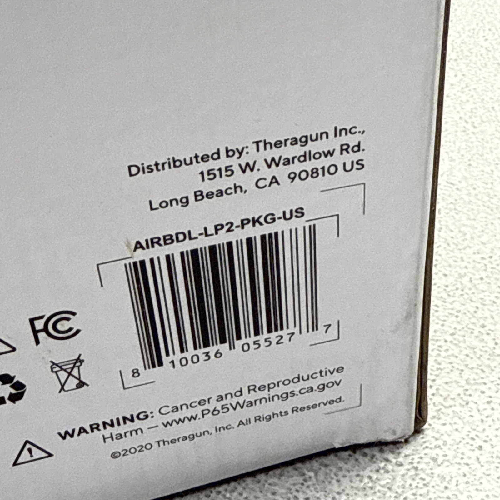 Therabody RecoveryAir LARGE Compression Boots Pneumatic Device