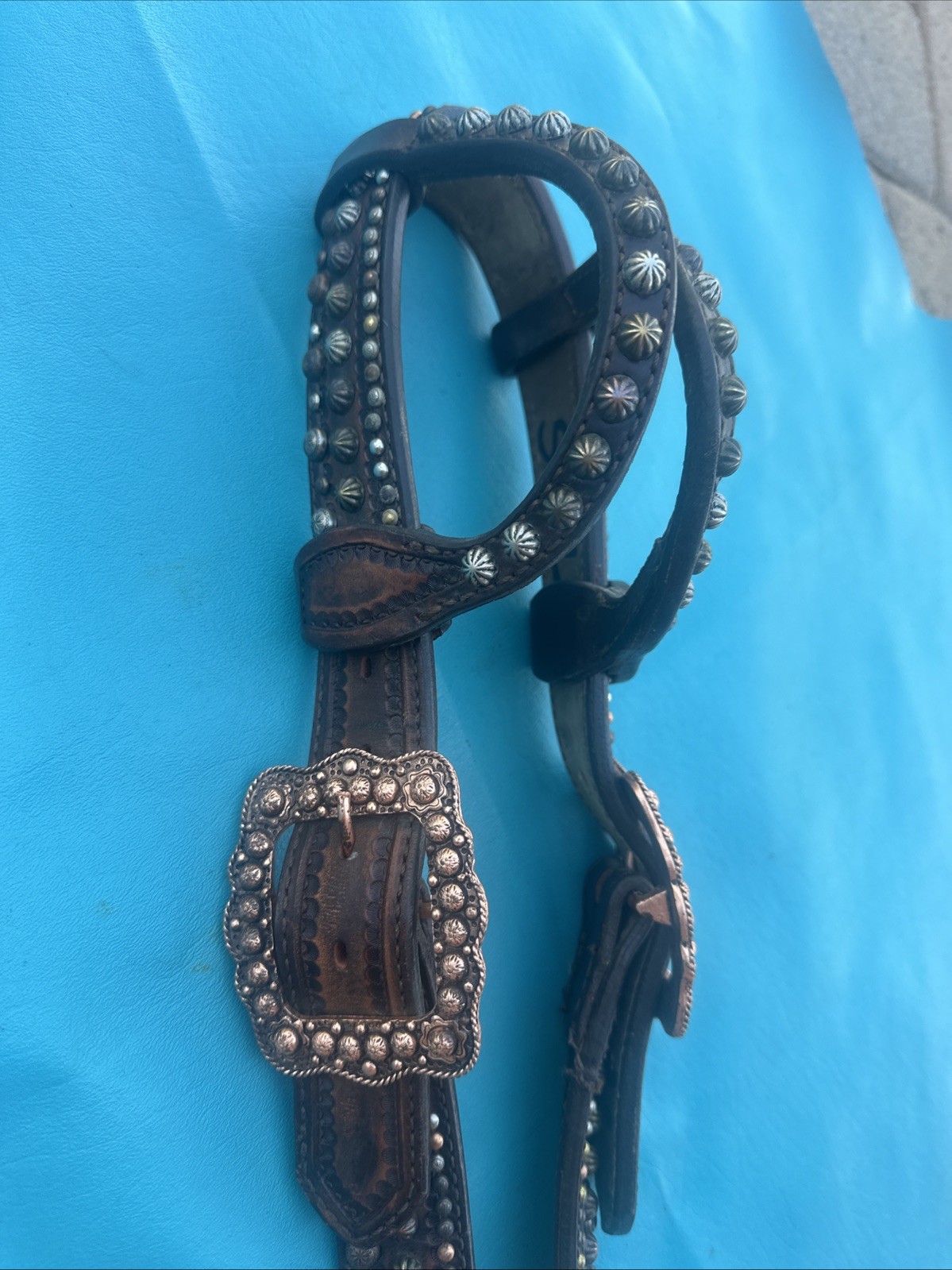 Western Belt Style Custom Headstall