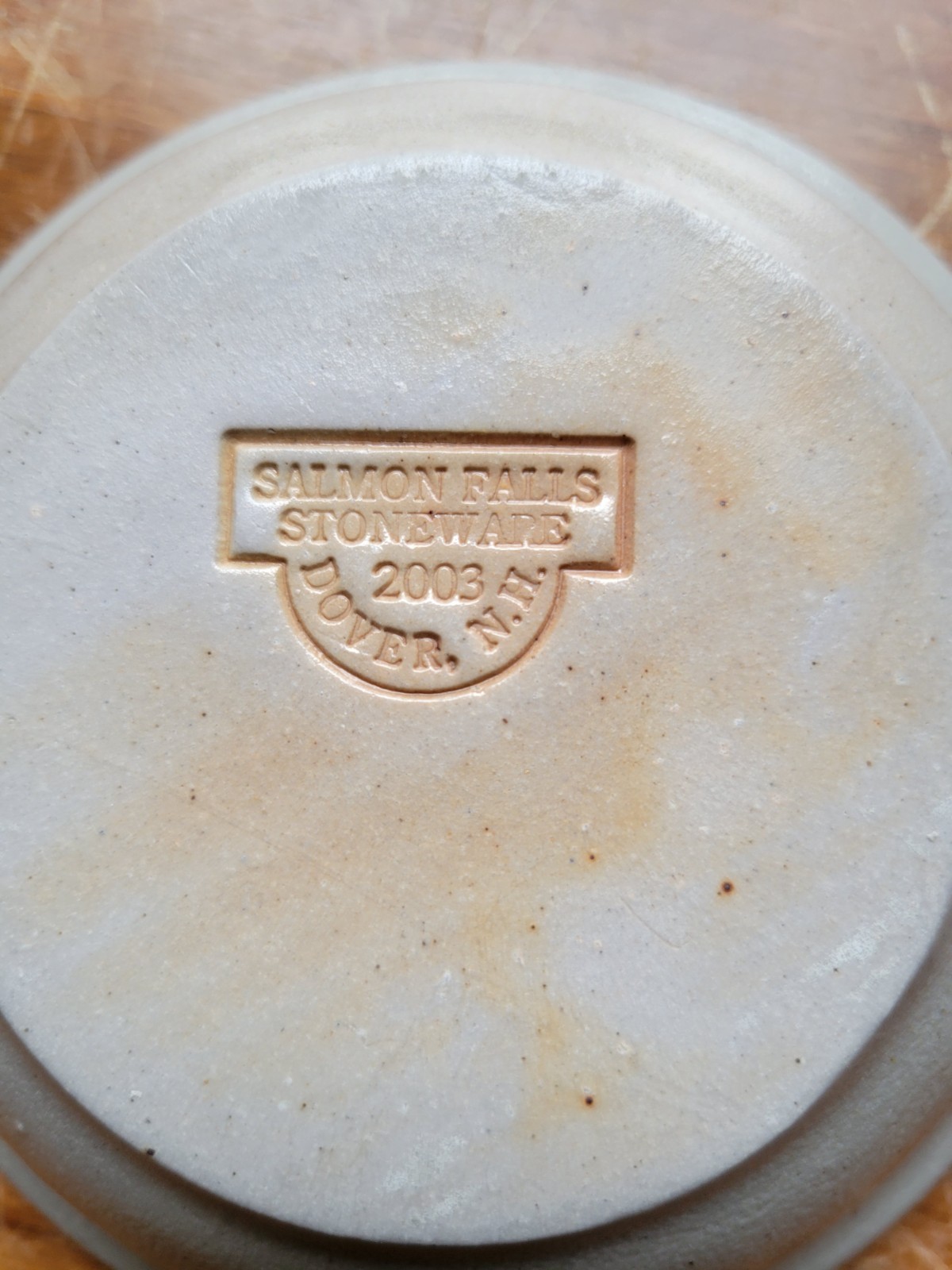 Vintage 2003 Salmon Falls Green Pennsylvania Bowl