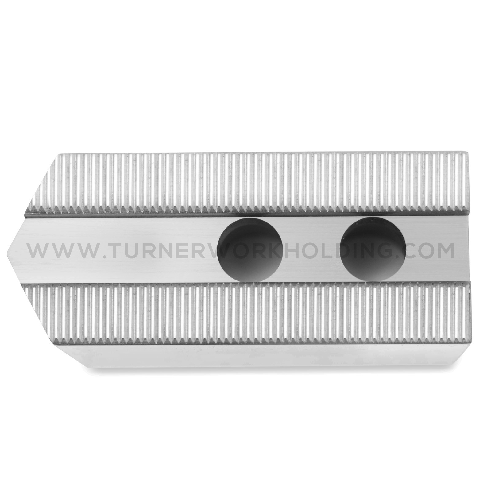 Soft Jaw Set (3 Pcs) for 8" Kitagawa B-208 Samchully Chuck-1.5" ht,Steel,Pointed