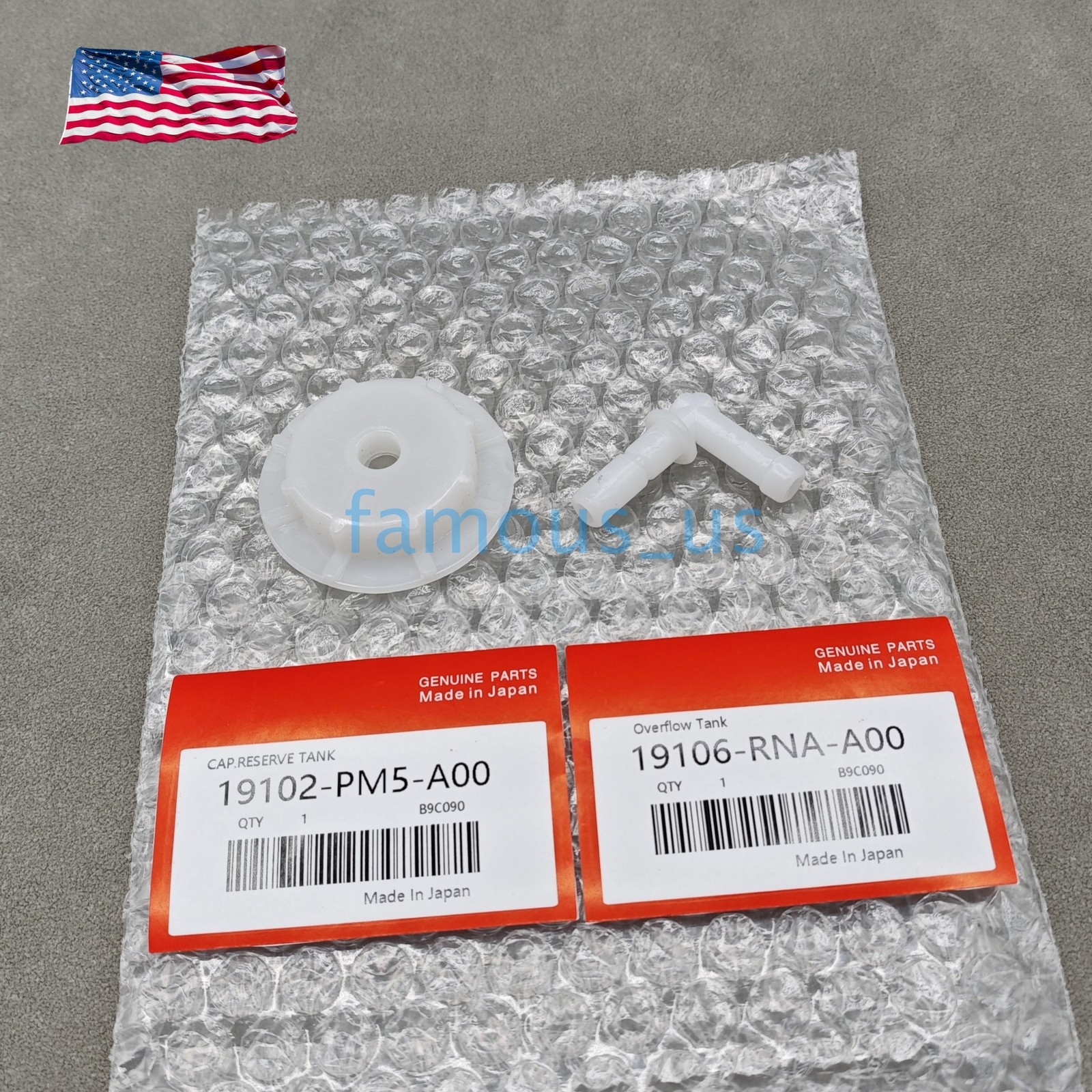 OEM 2" Radiator Coolant Reservoir Overflow Tank Cap For Honda Accord CRV US