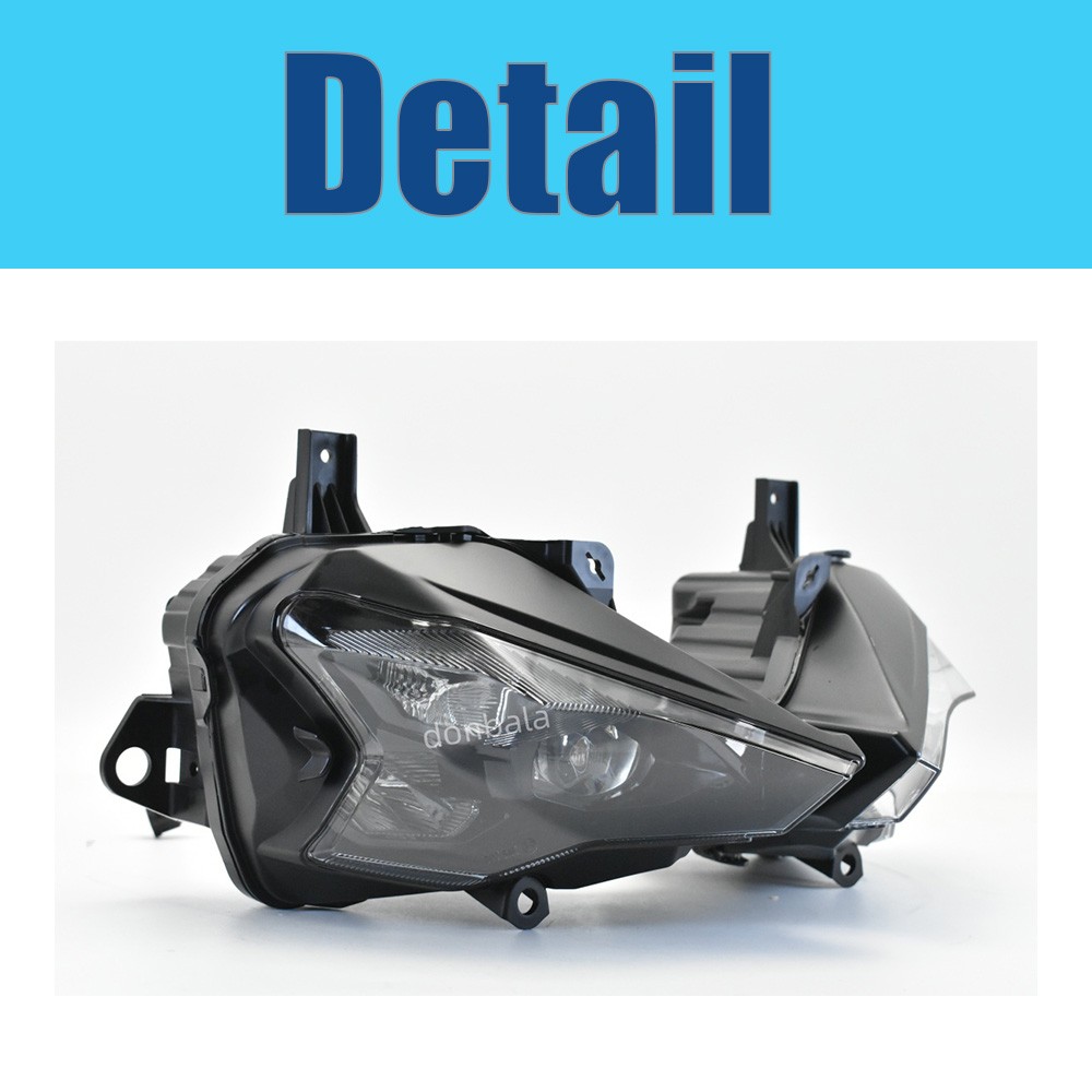 LED Headlight Assembly for KAWASAKI NINJA500/Ninja 500 SE ABS EX500 2024 2025