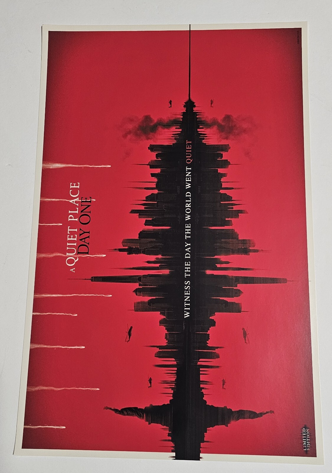 A Quiet Place: Day One 11 x 17 Limited Edition Theater Promo Poster