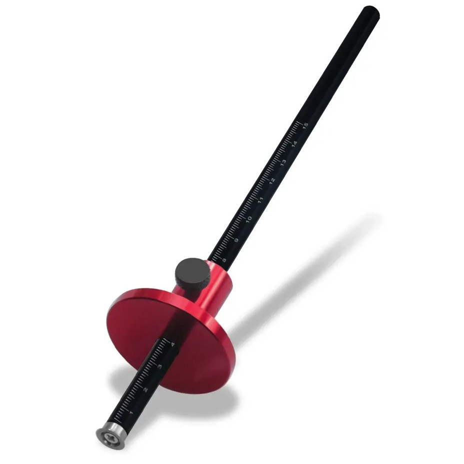 1pc Wheel Marking Gauge Woodworking Scriber Inch MM Measuring Tool - NEW