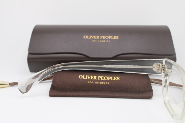 NEW OLIVER PEOPLES OV 5229 1101 BRADFORD CLEAR SILVER AUTHENTIC EYEGLASSES 50-20