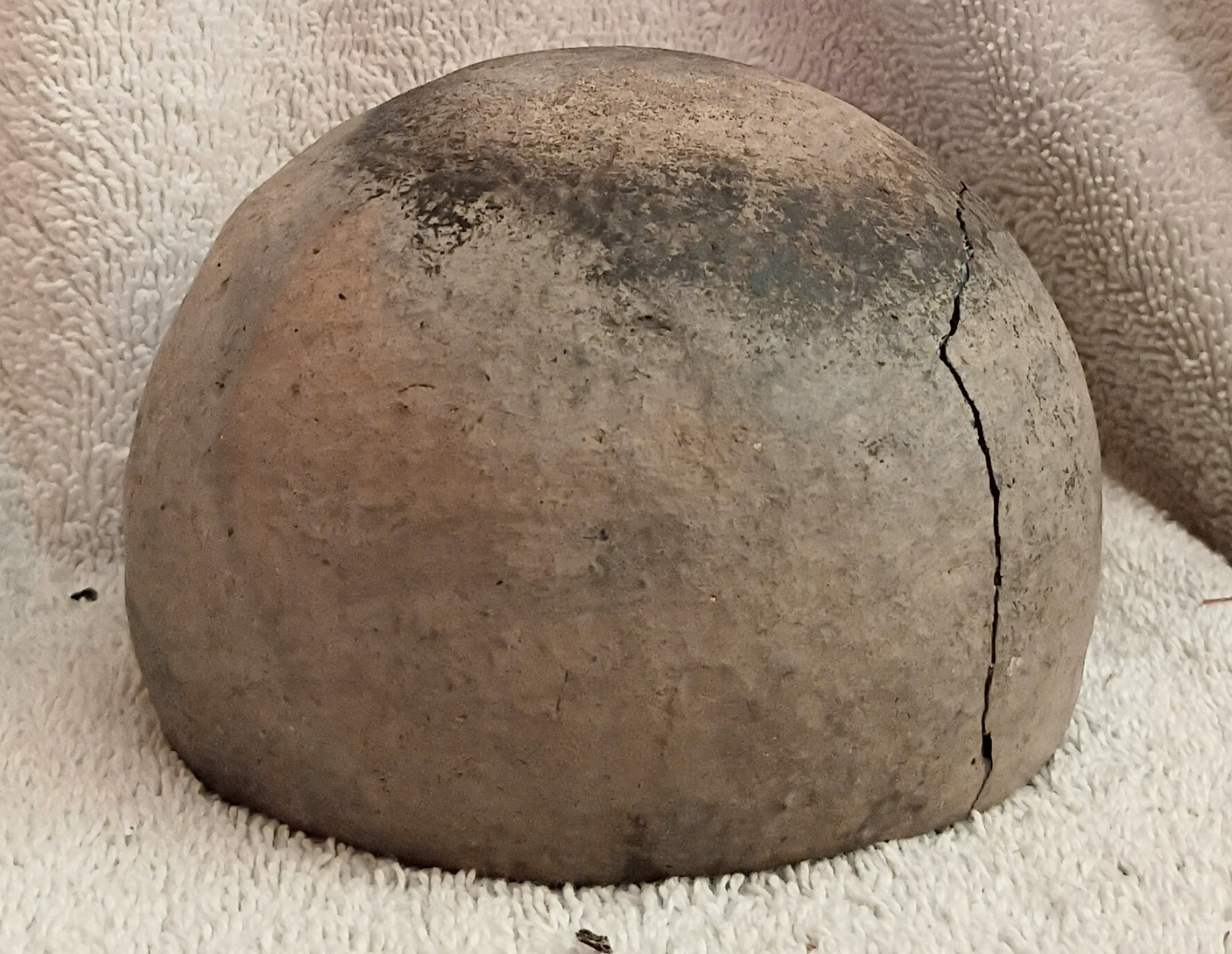 Great Antique Ancestral Pueblo Red Ware Pottery Bowl