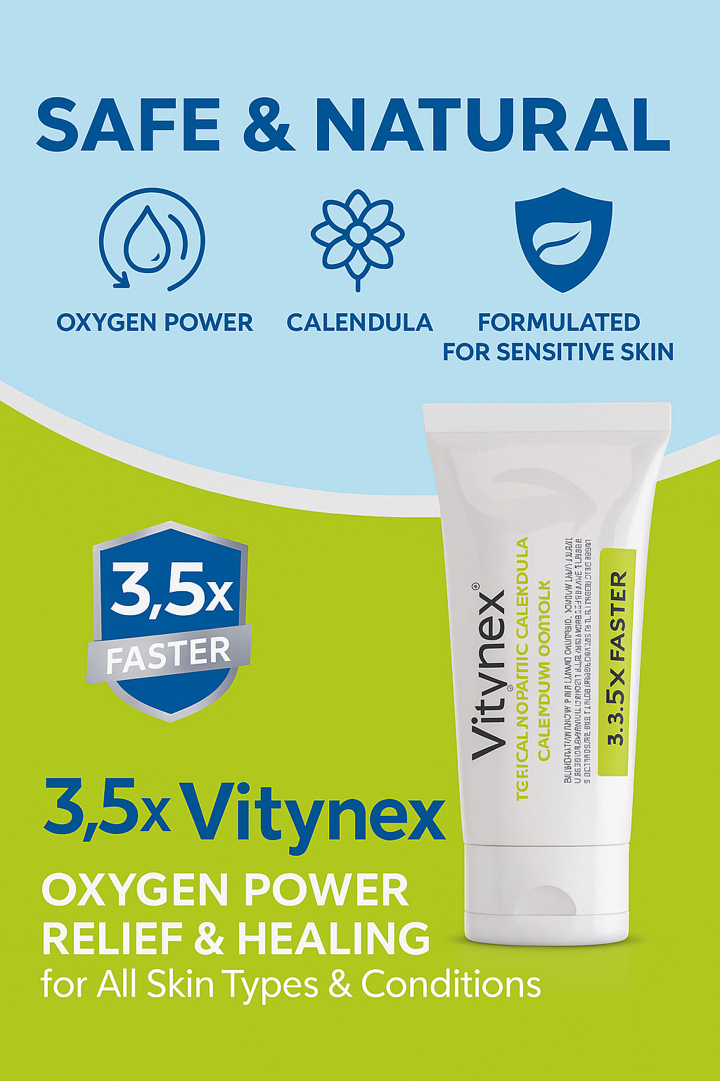 Vitynex™ Bed Sore & Diabetic Ulcer, Wound Care Cream for 4X Fast Healing
