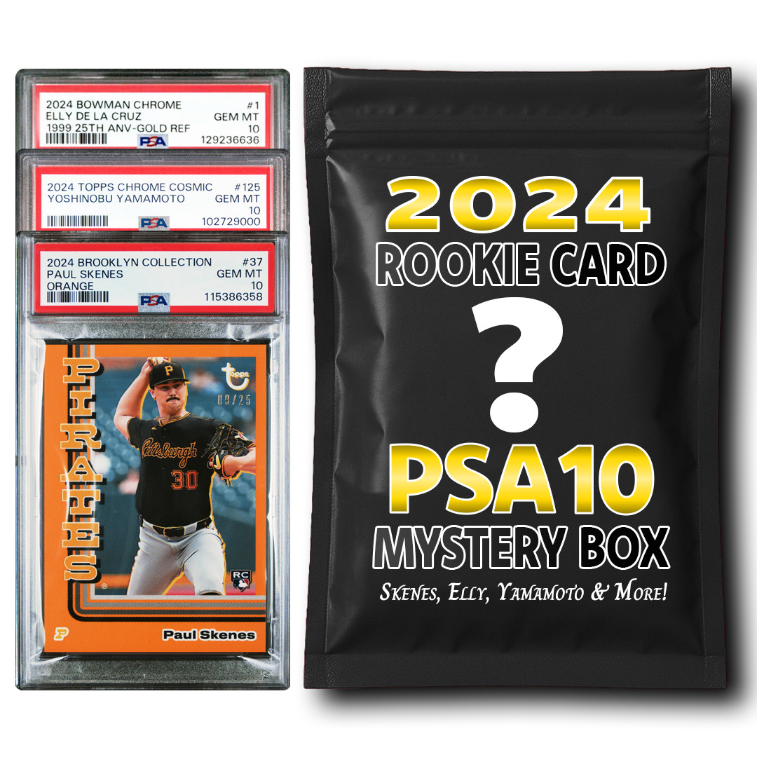 PSA 10 2024 MLB Graded Baseball Rookie Card Mystery Box (Skenes/Elly & More!)