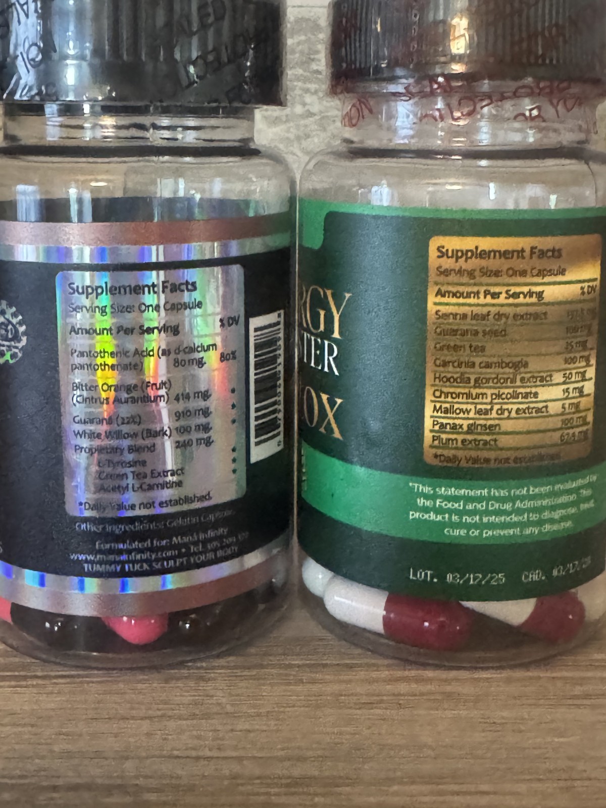 Beauty 911 and Energy Booster Detox combo fit pack