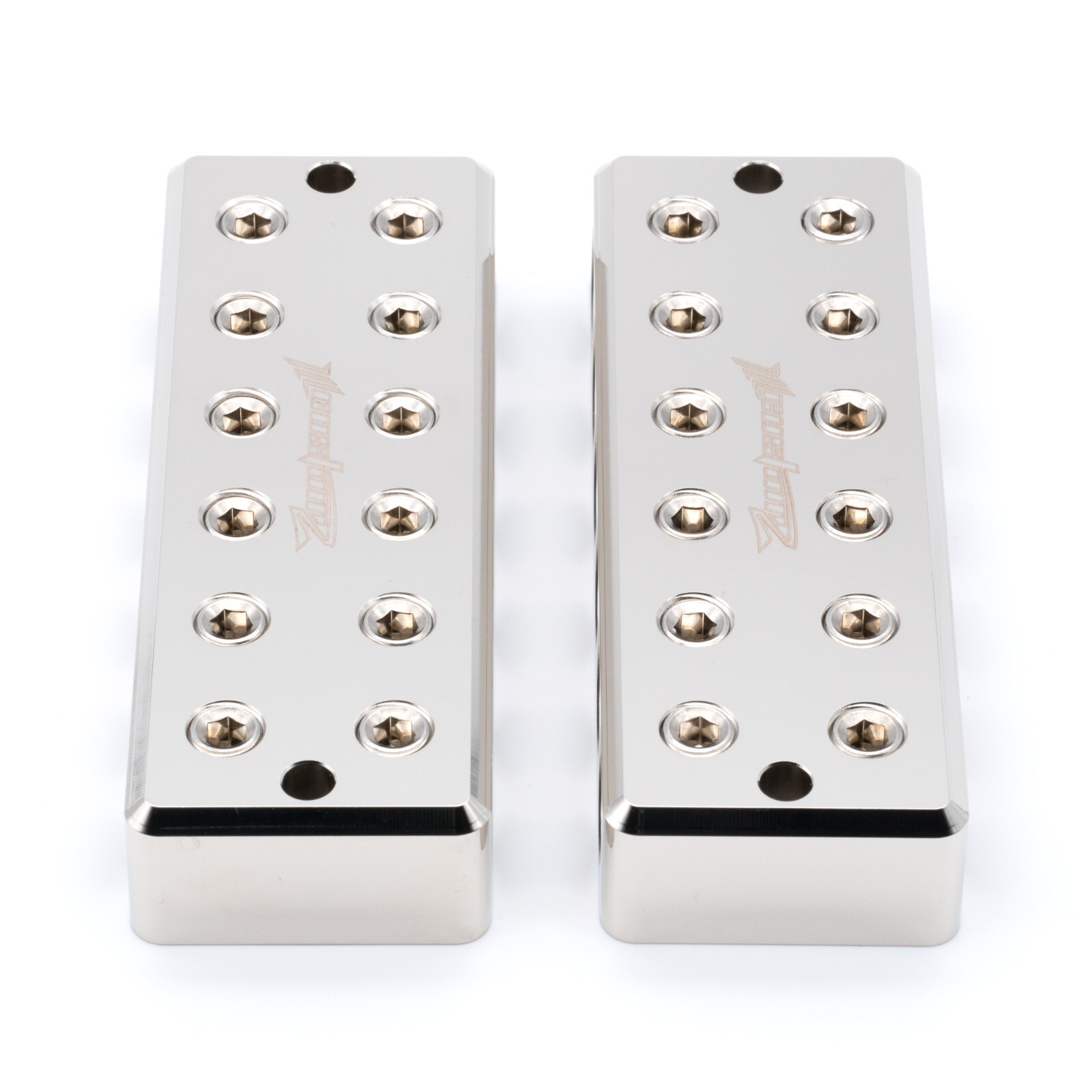 Pair ILL Customz 6 IN 6 OUT 1/0 AWG 0 Gauge Power and Ground Distribution Blocks