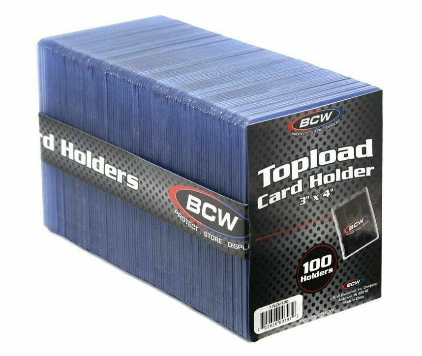 BCW Shoe Storage Box 1,600 CT Holds 300 Toploads Sports Trading Pokemon MTG Card