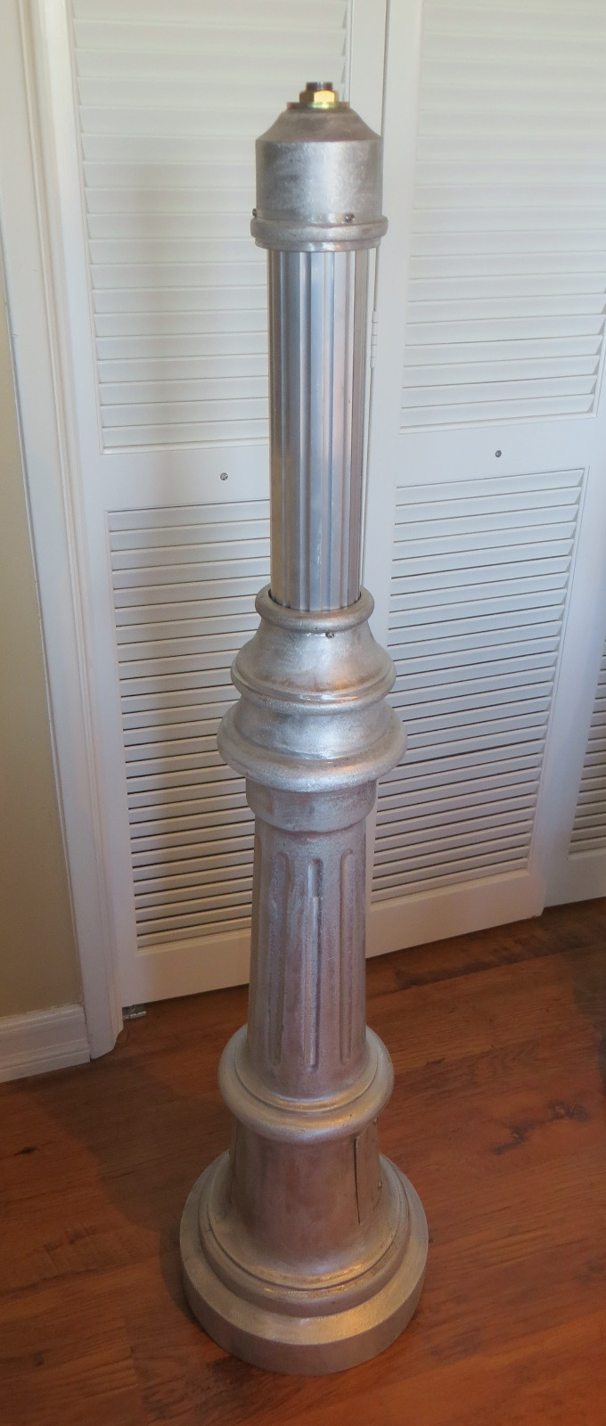 Post Pedestal for mounting a Police Gamewell Call Box