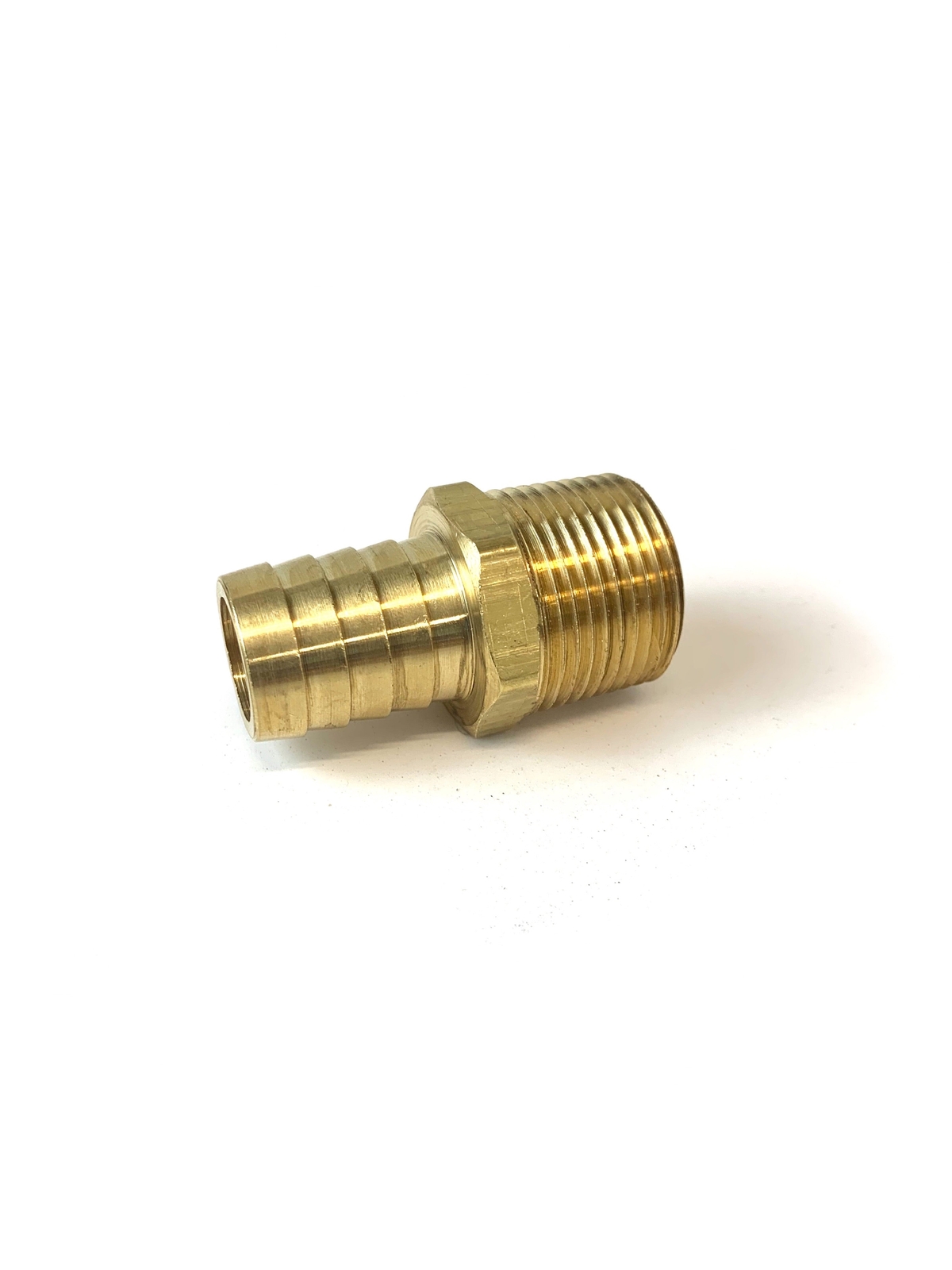 Parker 125HBL-12-12 Brass 3/4" Hose Barb x 3/4" Male NPT Connector Fitting