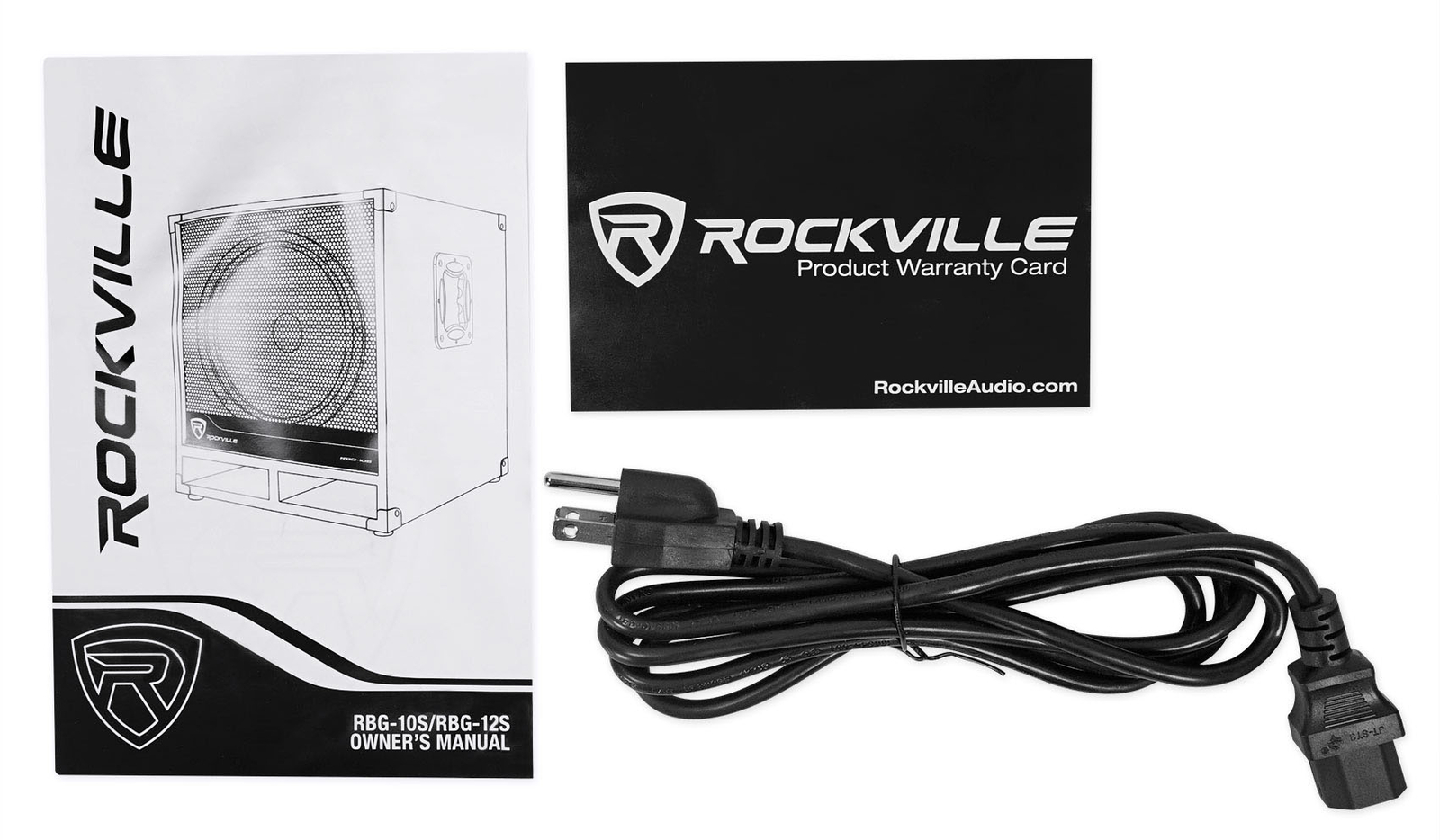 New Rockville RBG10S Bass Gig 10" 1200 Watt Active Powered PA Subwoofer DJ/Pro