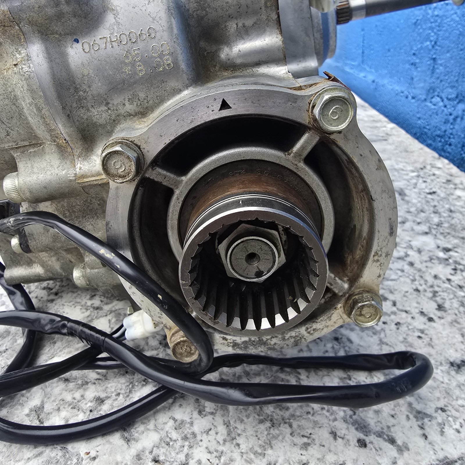 2007-2013 Yamaha Grizzly 700 EPS Engine Motor Complete - 3600 Original Miles