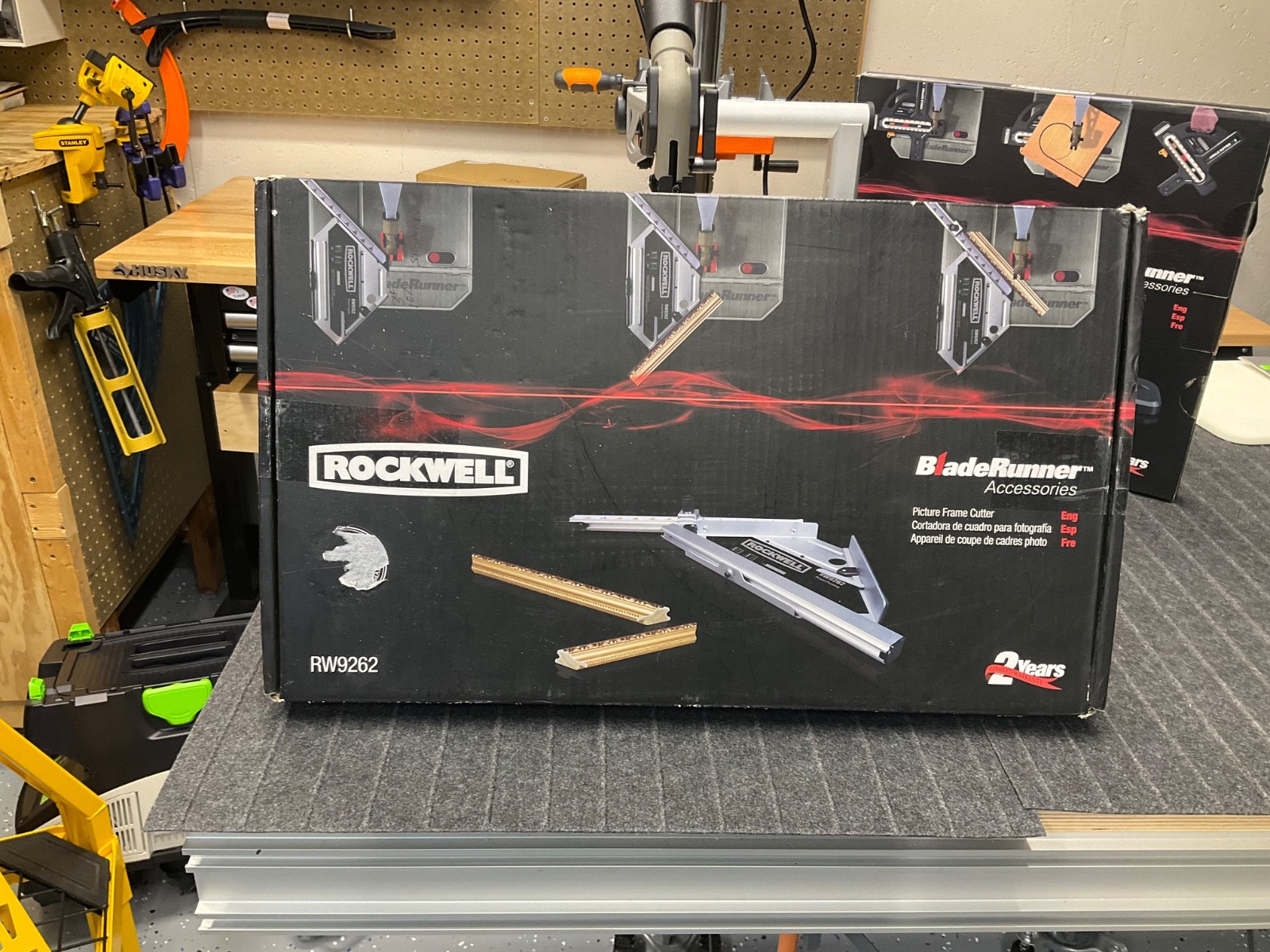 Rockwell BladeRunner RK7320 Tabletop | Portable Multi-Purpose Jigsaw w extras!