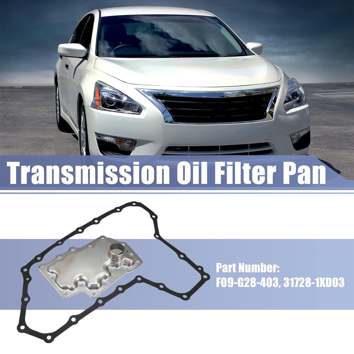 For Nissan Altima Maxima Quest Murano 3.5L Auto Transmission Filter & Gasket Kit