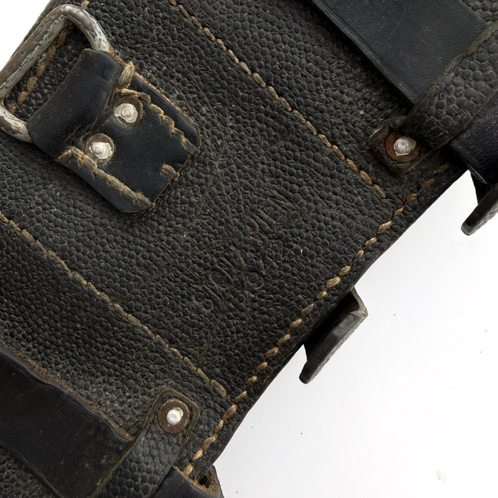 WWII German Ammo Pouch for 98k Mauser Rifle. Marked and Dated 1942