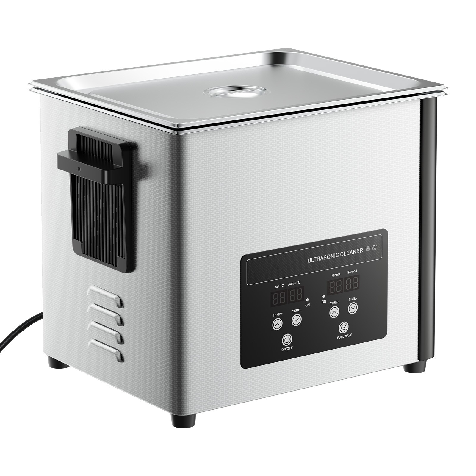 Uimoso 10L Ultrasonic Cleaner with Digital Timer & Heater Jewelry Cleaner 180W