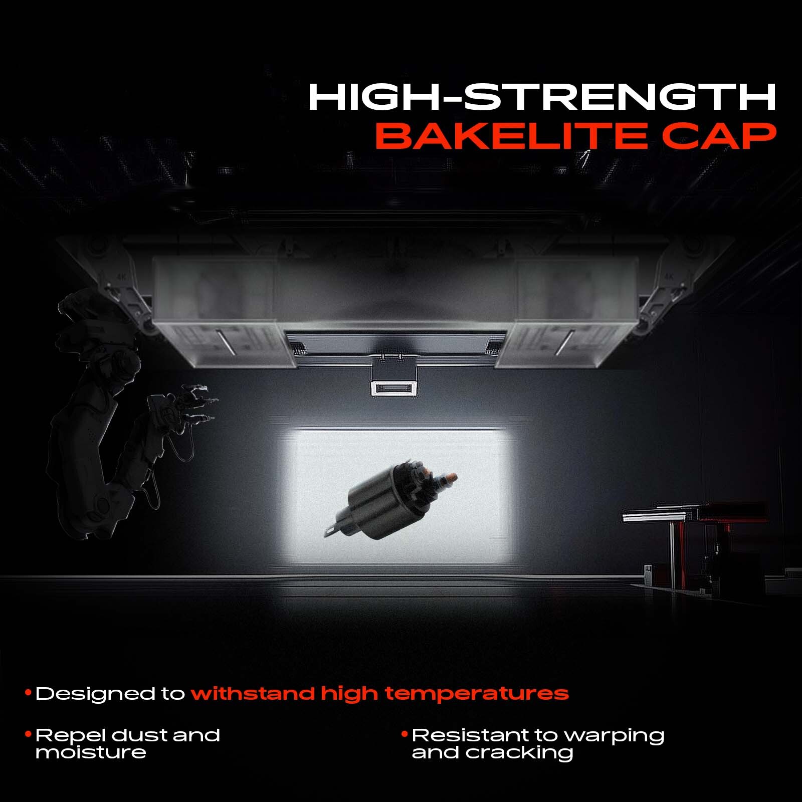 12V Starter Solenoid Switch for Toyota RAV4 Camry Highlander Lexus V6 3.0L 3.3L