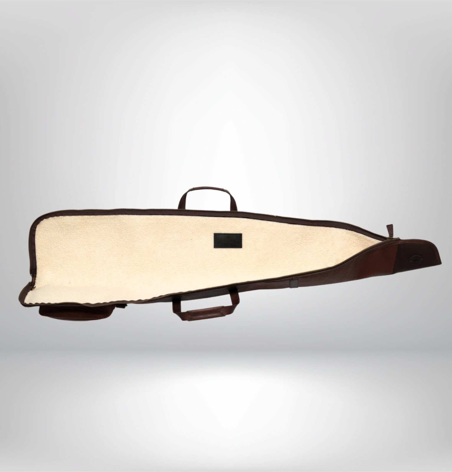 Leather Shotgun Slip Case Brown –Padded Rifle Gun Cover Vintage Hunting Bag Gift