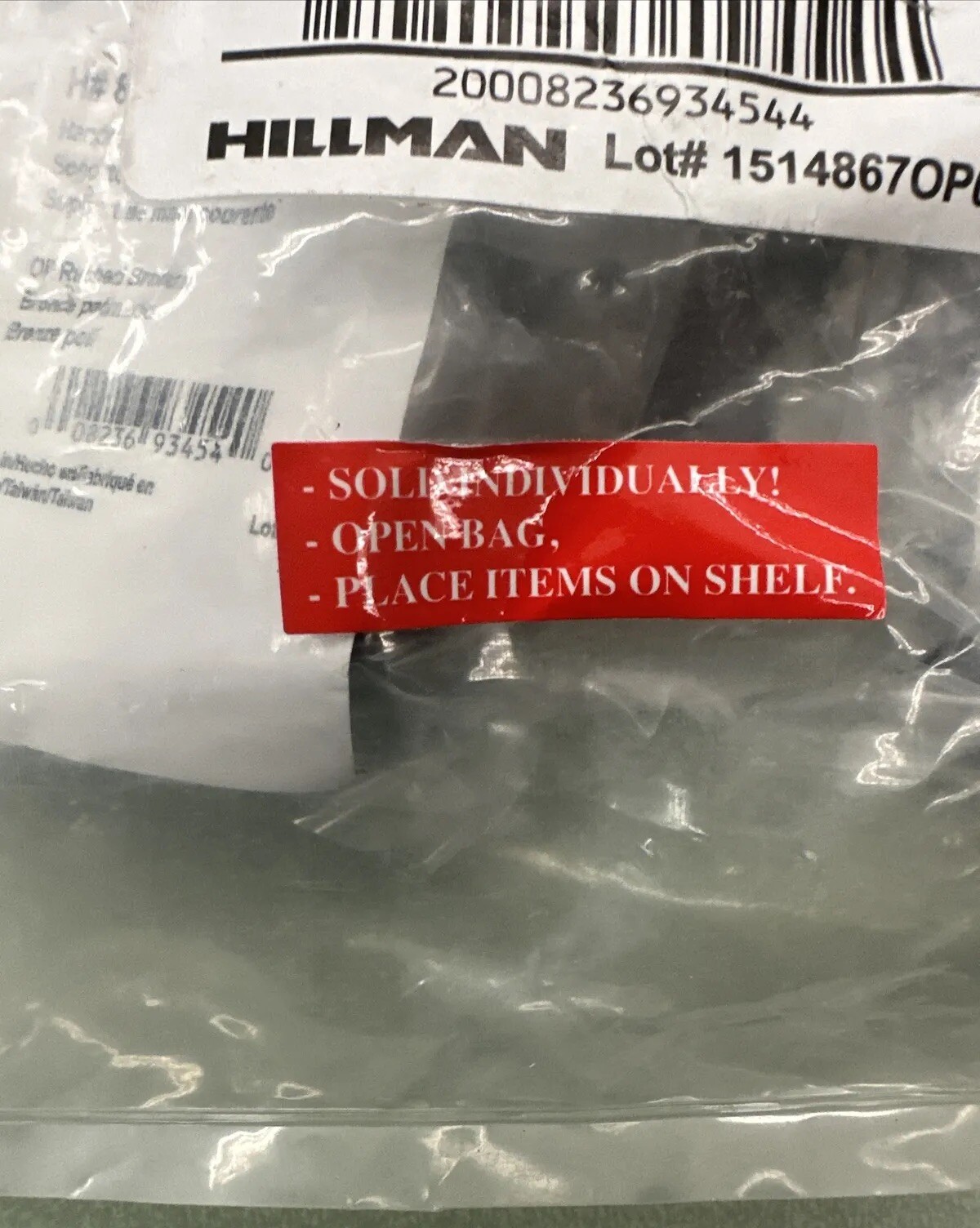 852257 Hillman Handrail Bracket Heavy Duty Oil Rubbed Bronze Sealed Bag Of 5