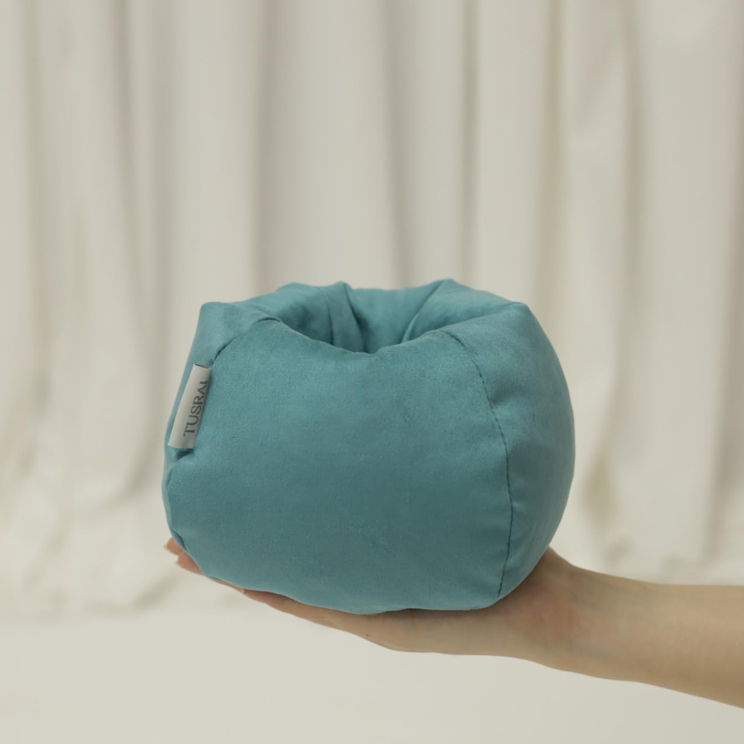 2pcs Cover of Mini Bean Bag Chair Cell Phone Holder (No Filler) Ultra Soft Mi...