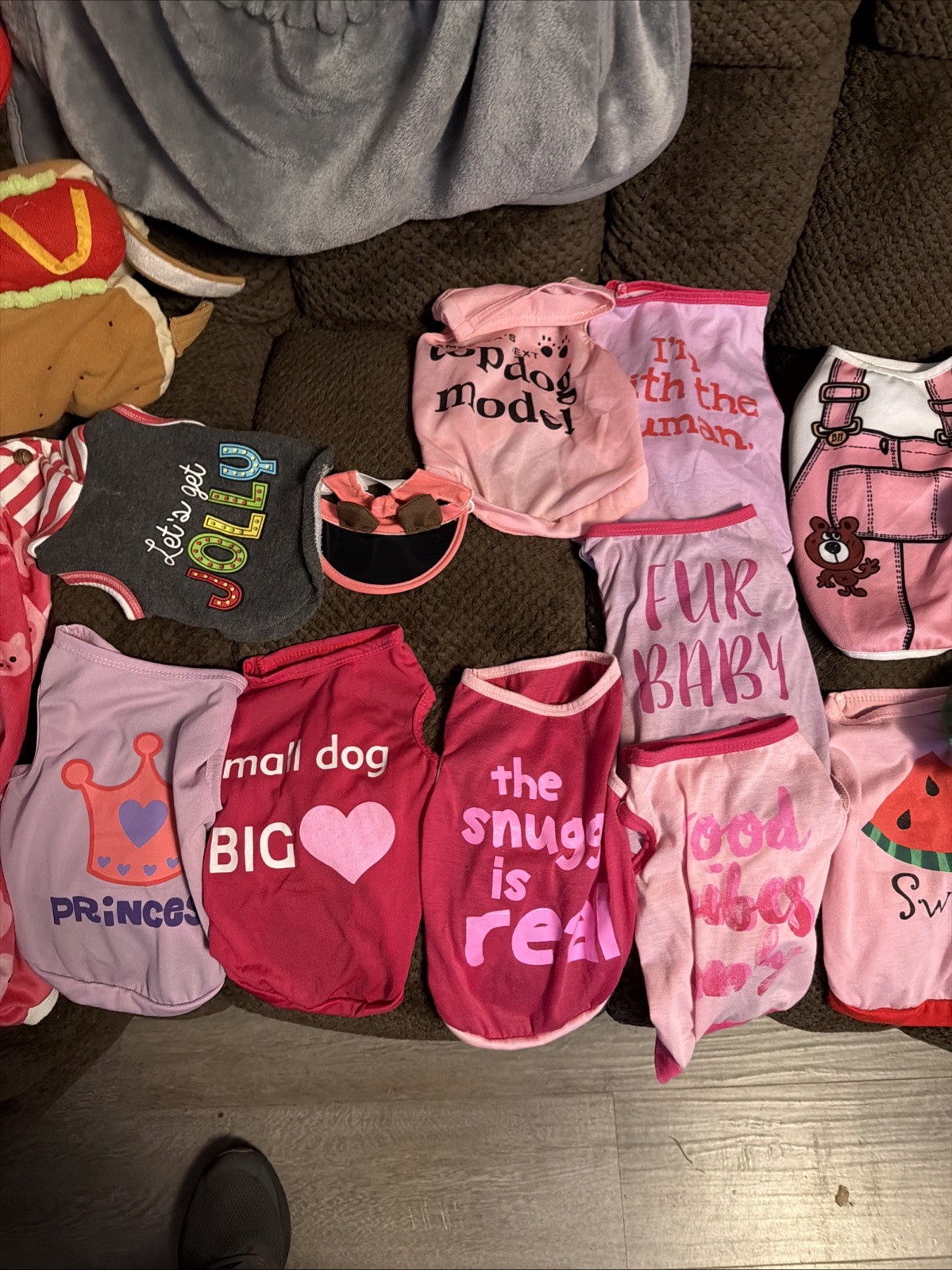 20 pcs Dog Clothing Lot Sizes S-M-L