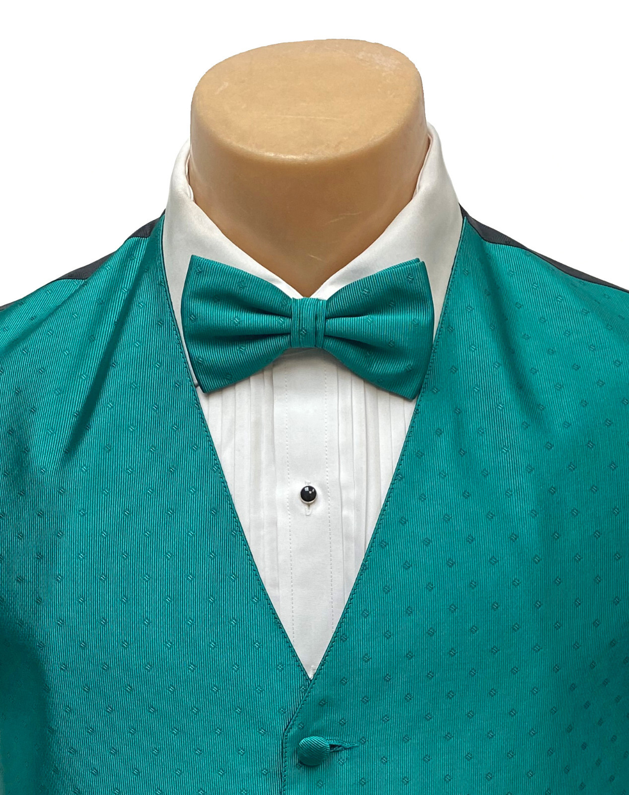 Men's Lauren Ralph Lauren Jade Green Tuxedo Vest with Choice of Tie