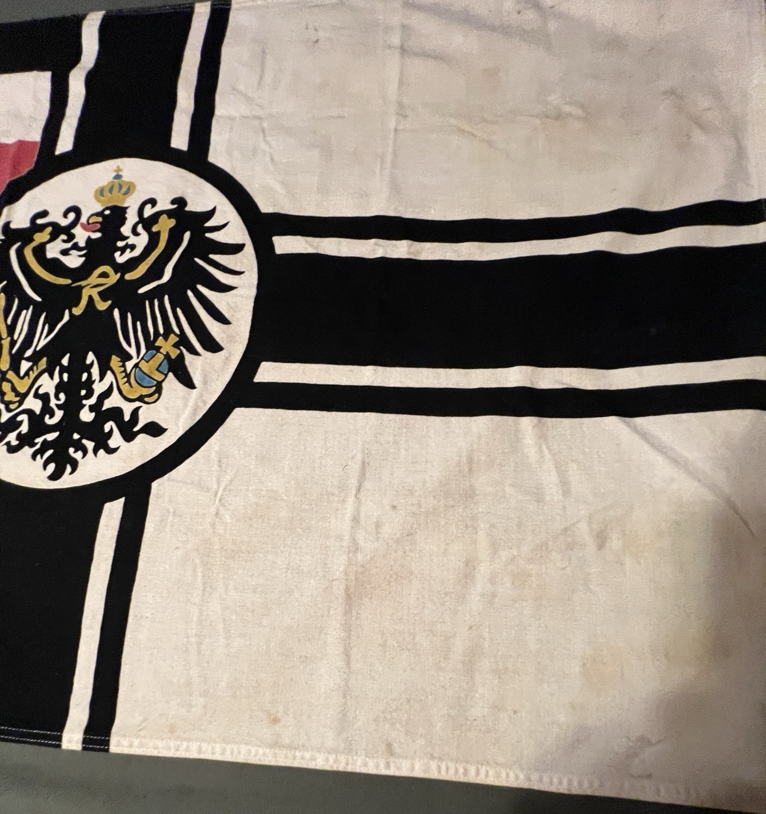 WWI Germany Imperial Naval War Flag w/ Maltese Cross 60x90 Reichskriegsflagge