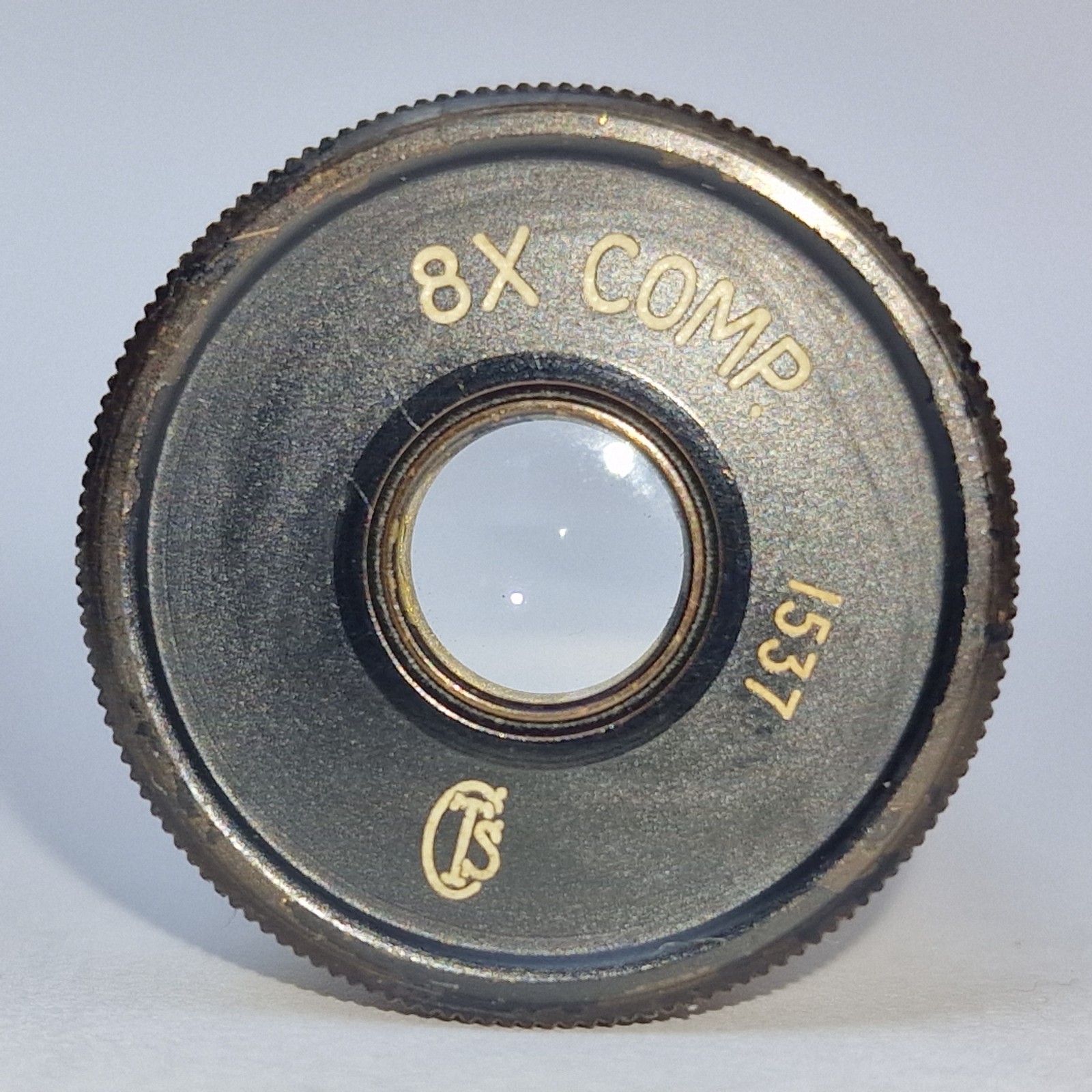 CTS Cooke Troughton & Simms 8x Comp Microscope Eyepiece 23mm Tube Mount, VGC