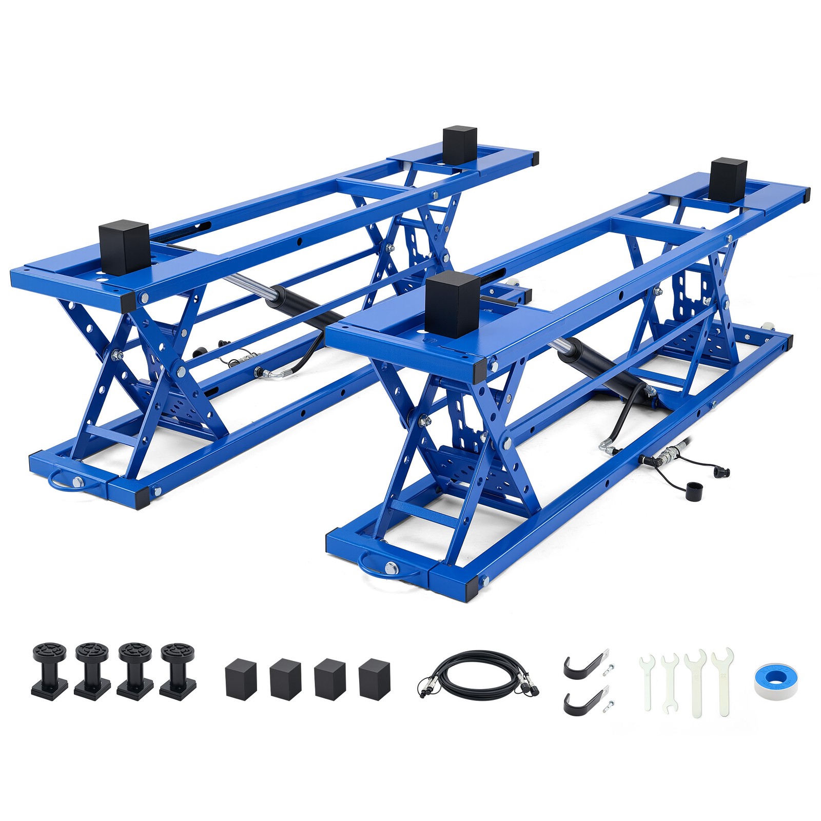 OMT 7000lb Automotive Mid Rise Scissor Auto Car Lift Garage Tool Auto Repair