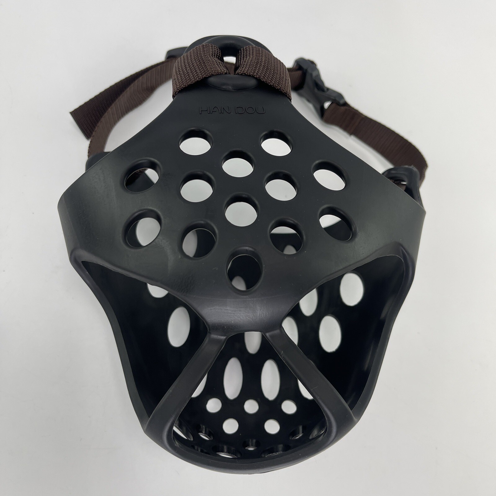 BARKLESS Dog Muzzle for Short Snout Dogs, Soft Silicone Muzzle for Biting, for