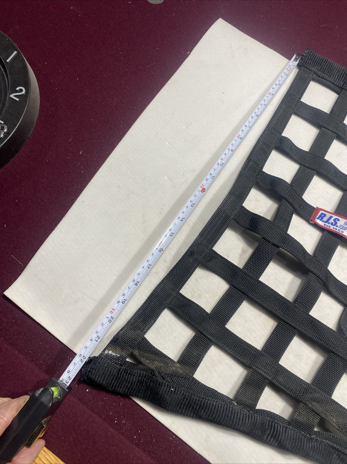 RJS Window Net, SFI 27.1, Black