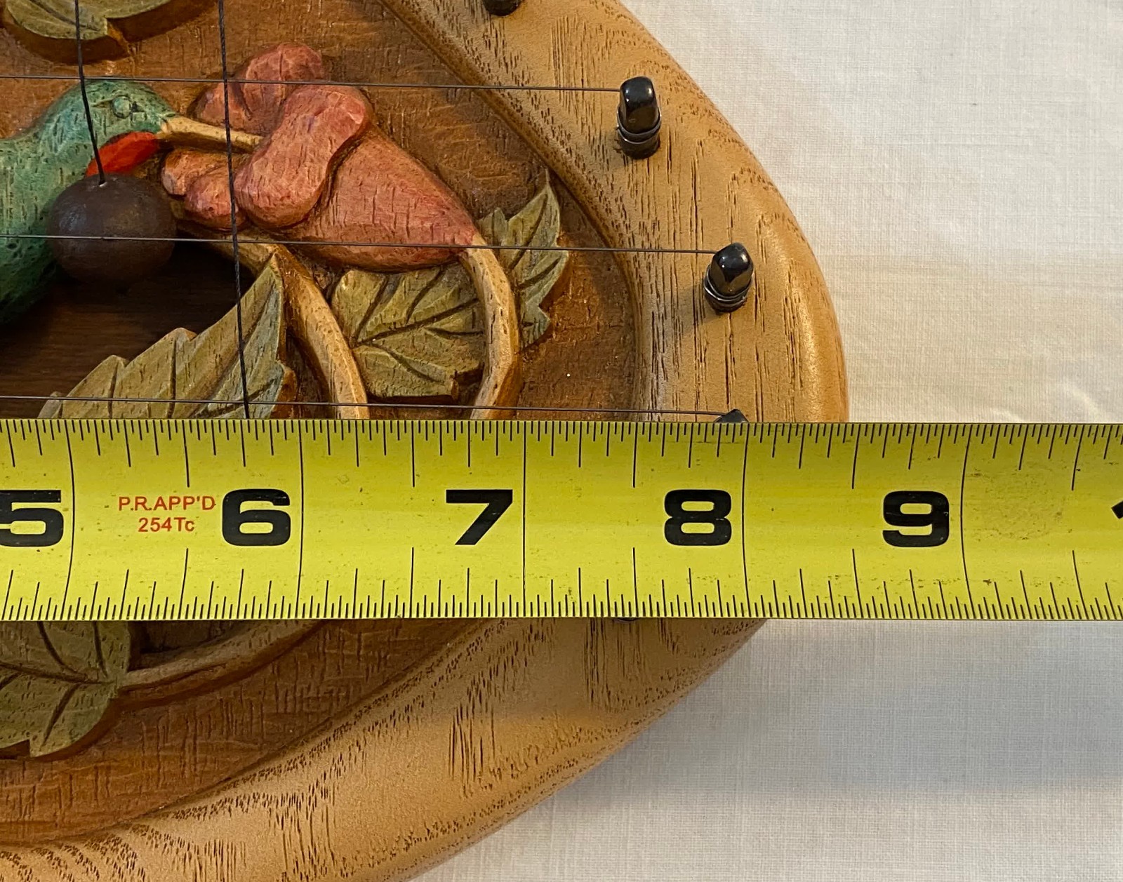 DEER CREEK DESIGNS HUMMINGBIRD DOOR HARP CHIME