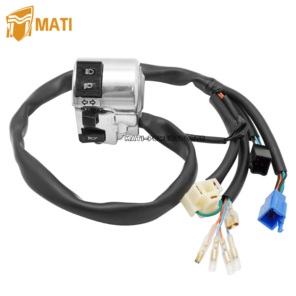 Left Control Turn Signal Switch Headlight for Honda VTX1300C VTX1300 2004-2009