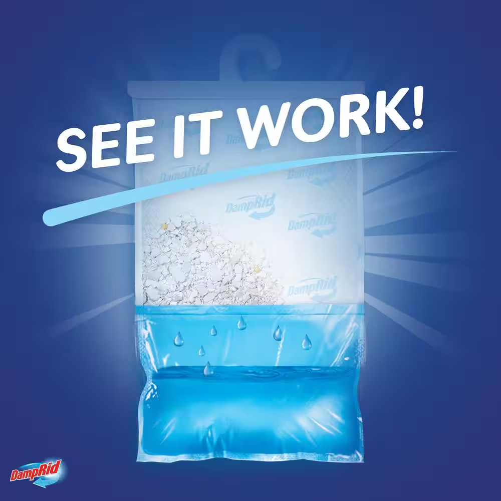 3-Pack DampRid 15.4 Oz. Fresh Scent Hanging Moisture Absorber, DampRid FG83FSSB