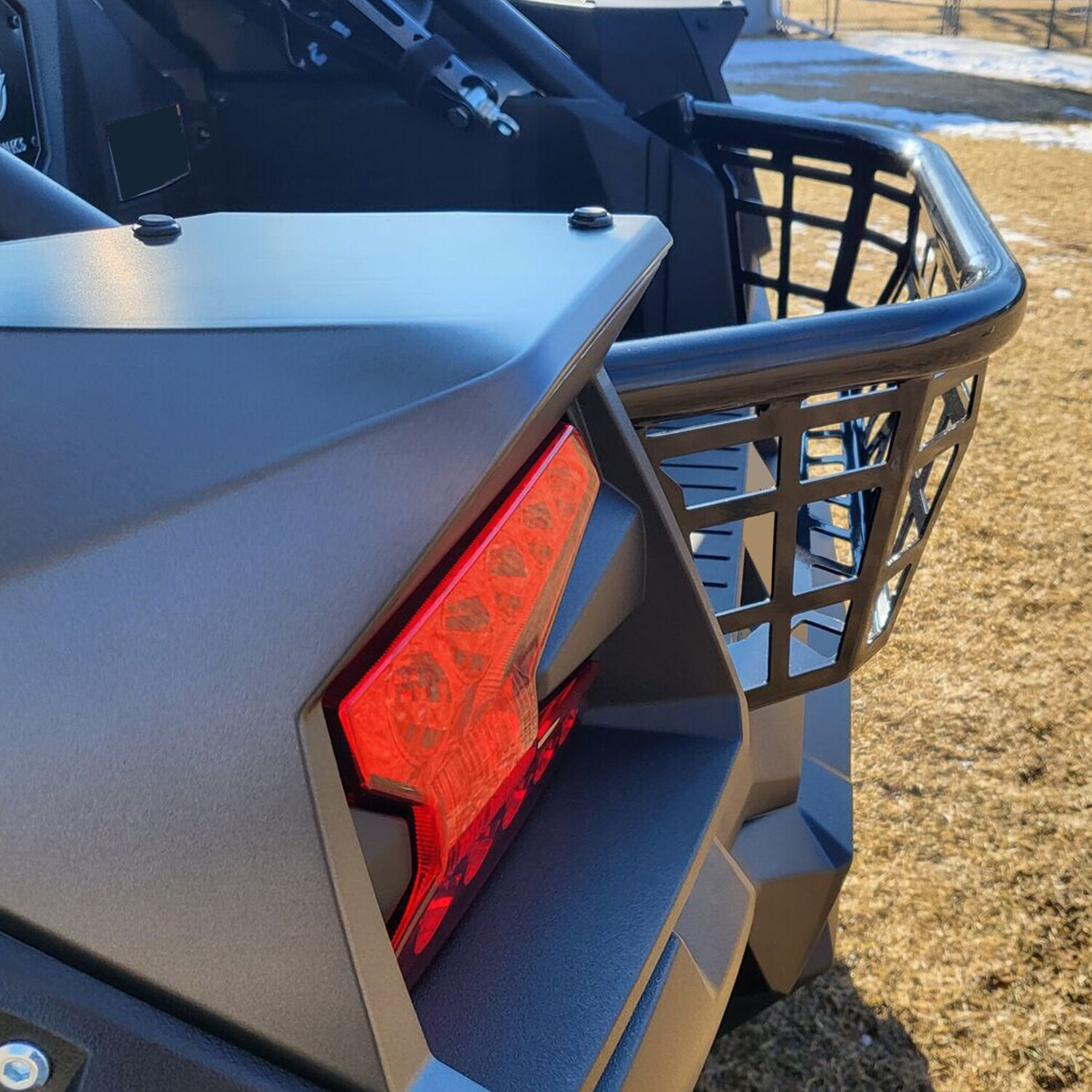 Tailgate Bed Enclosure For 2020-2023 Kawasaki Teryx KRX 1000 Rear Cargo Guard