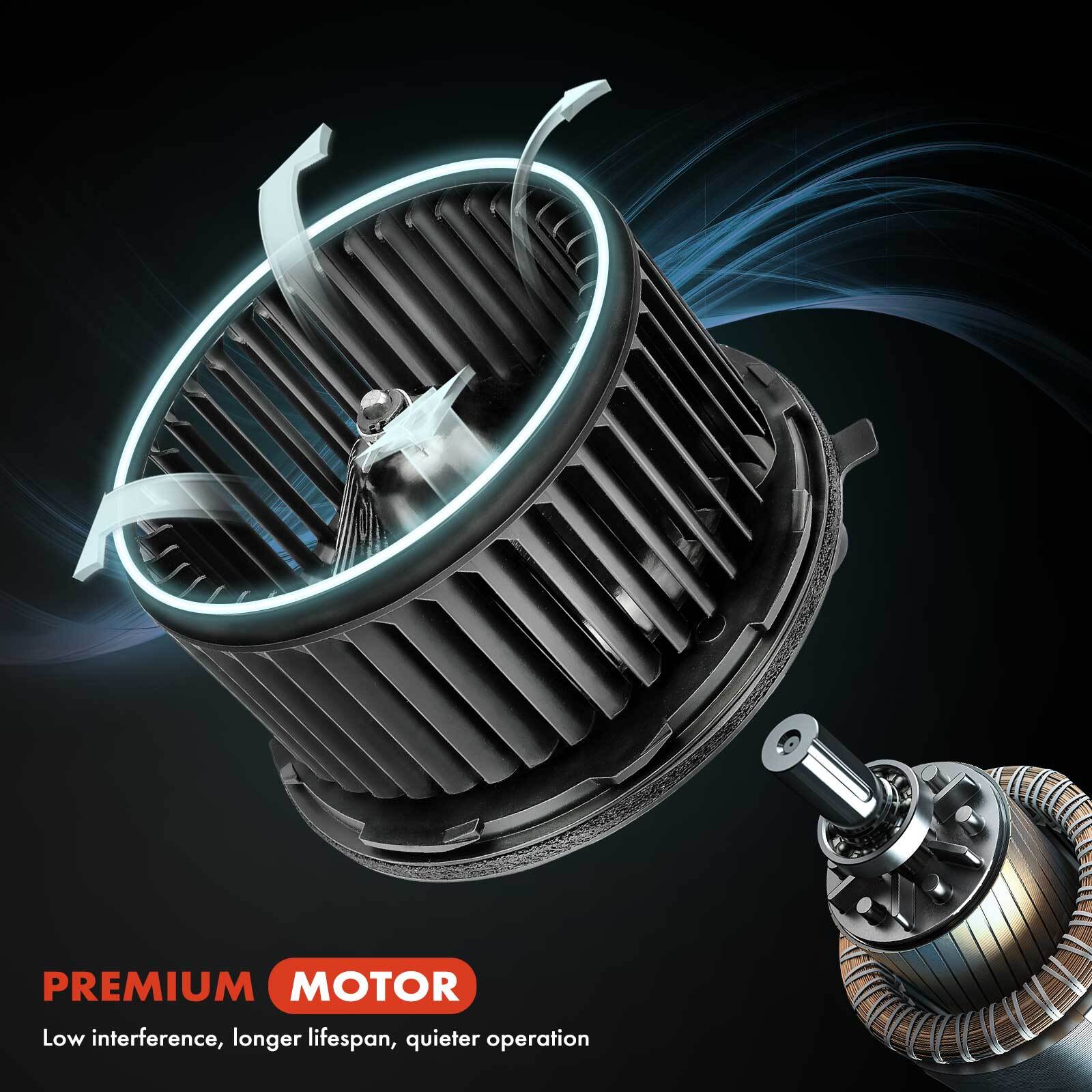 HVAC Blower Motor & Resistor for Audi A3 A3 Quattro 18-20 Q3 VW Golf GTI 15-21