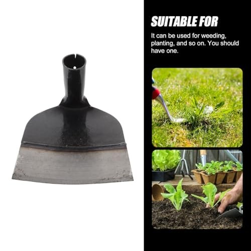 Garden Hoe Tool 7.28 Inch Heavy Duty Hand Hoe for Weeding and Soil Loosening