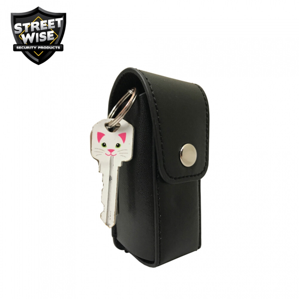 Streetwise Mini SMACK 16,000,000 Volt STUN GUN Flashlight w/ Holster - BLACK